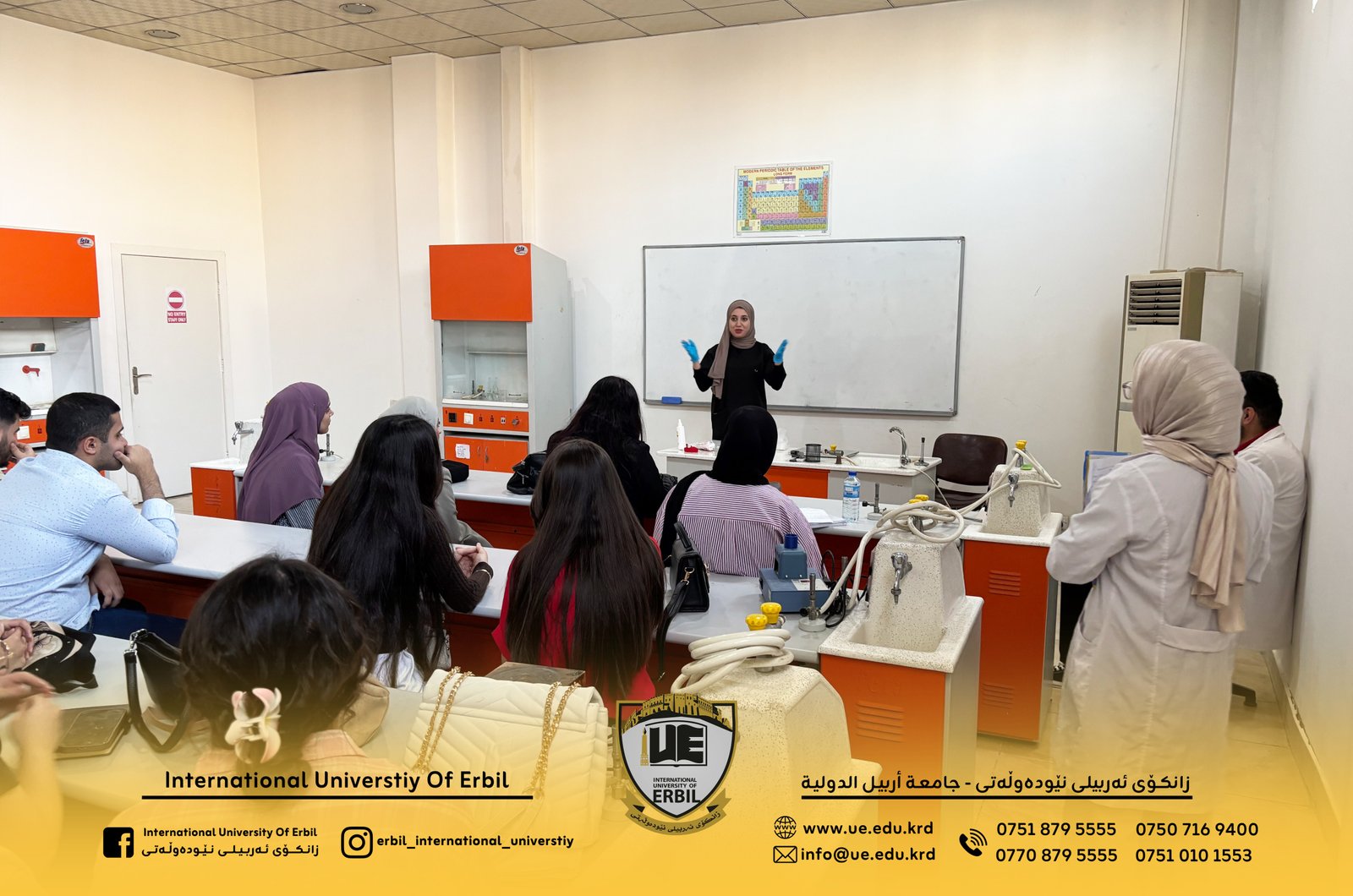 Third week of the course for chemistry students