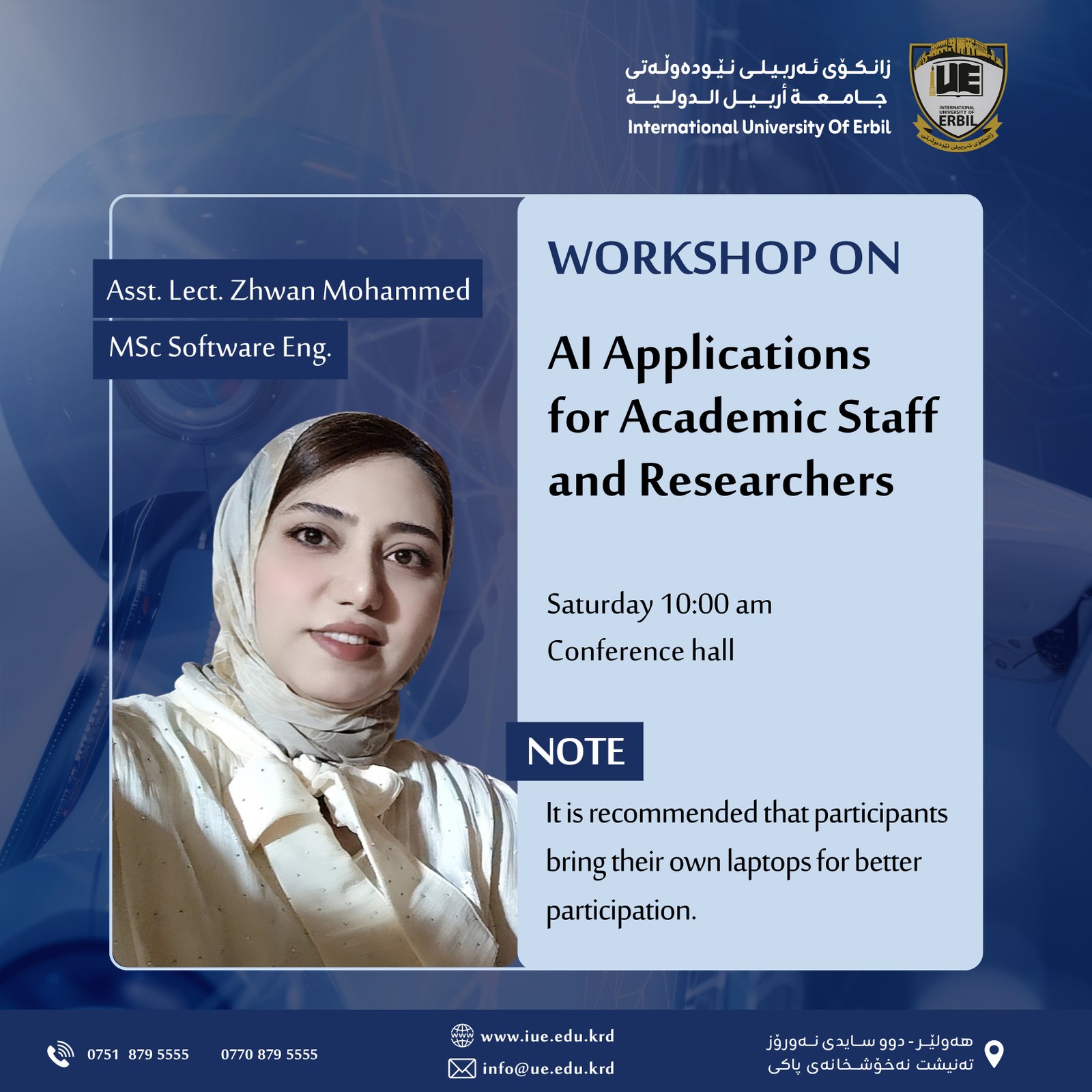 AI Applications for Academic Staff and Researchers